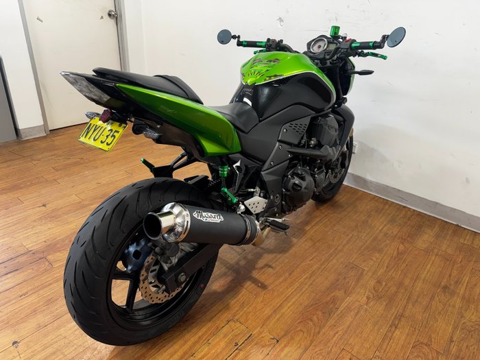 2009 Kawasaki Z750 GREEN