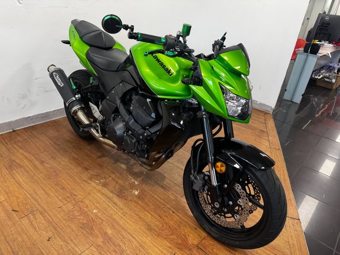 2009 Kawasaki Z750 GREEN