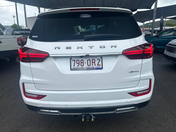 2024 SsangYong Rexton Ultimate Y461 MY24 4X4 Dual Range Pearl White