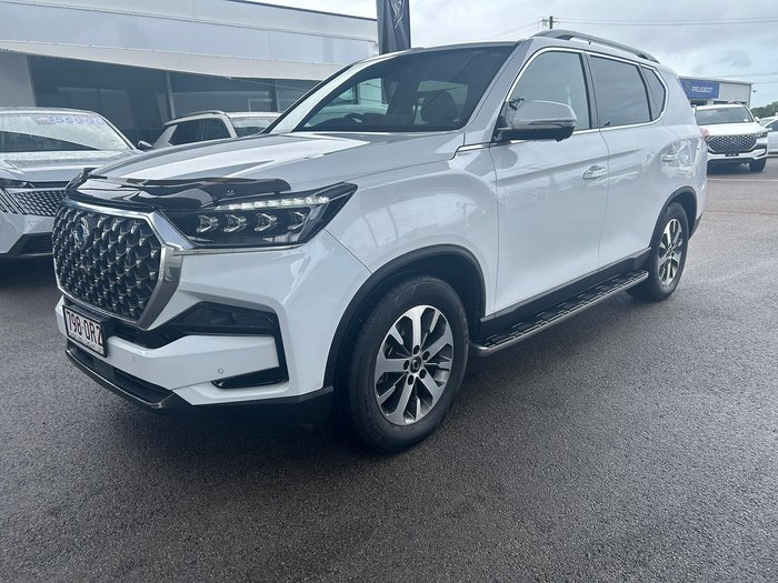 2024 SsangYong Rexton Ultimate Y461 MY24 4X4 Dual Range Pearl White