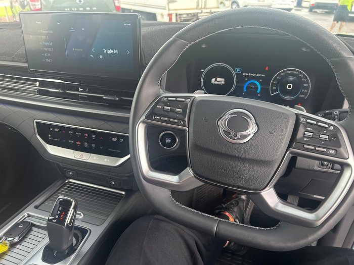 2024 SsangYong Rexton Ultimate Y461 MY24 4X4 Dual Range Pearl White