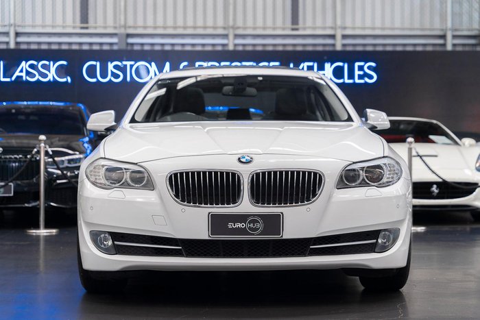 2012 BMW 5 Series 520d F10 MY12 Alpine White