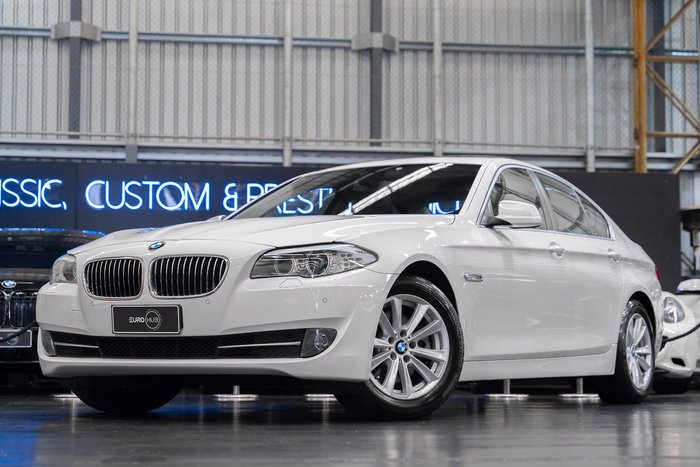 2012 BMW 5 Series 520d F10 MY12 Alpine White