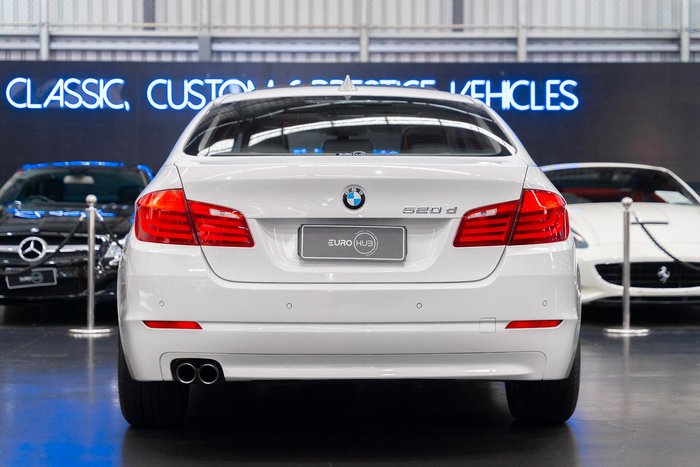 2012 BMW 5 Series 520d F10 MY12 Alpine White