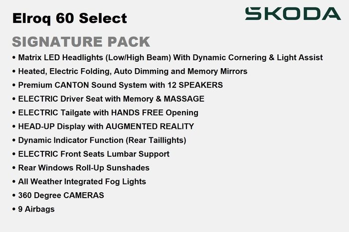 2025 SKODA Elroq 60 Select