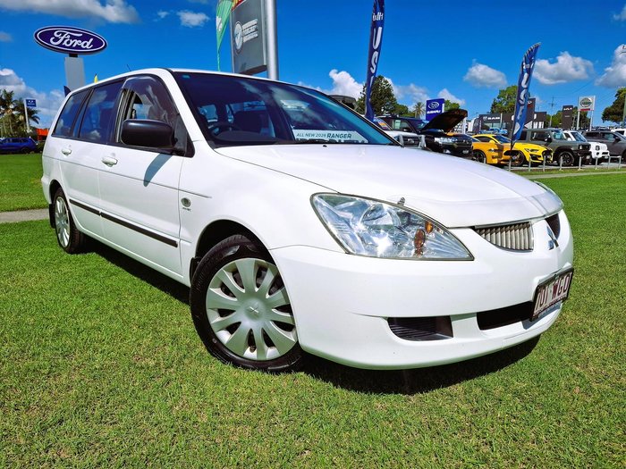 2006 Mitsubishi Lancer ES CH MY06 White