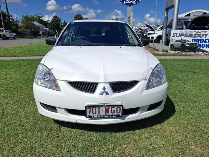 2006 Mitsubishi Lancer ES CH MY06 White