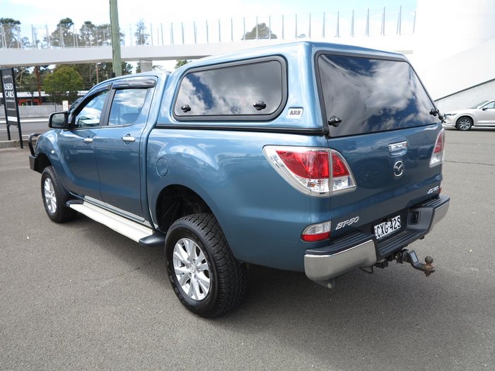 2015 Mazda BT-50 GT UP 4X4 Dual Range Gunmetal Blue