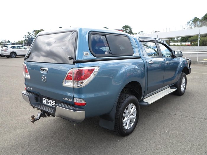 2015 Mazda BT-50 GT UP 4X4 Dual Range Gunmetal Blue