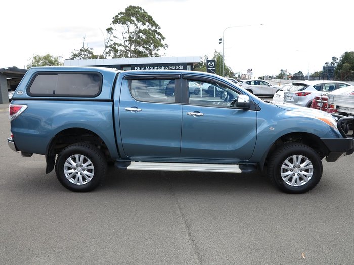2015 Mazda BT-50 GT UP 4X4 Dual Range Gunmetal Blue
