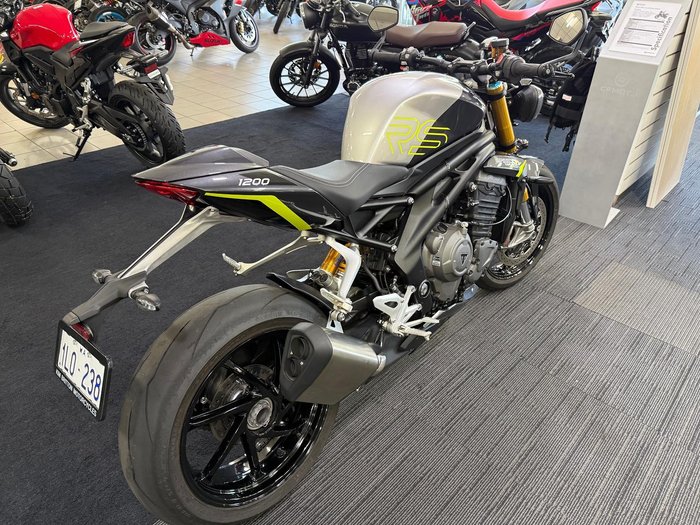 2025 Triumph Speed Triple RS 1200 Speed Triple Silver