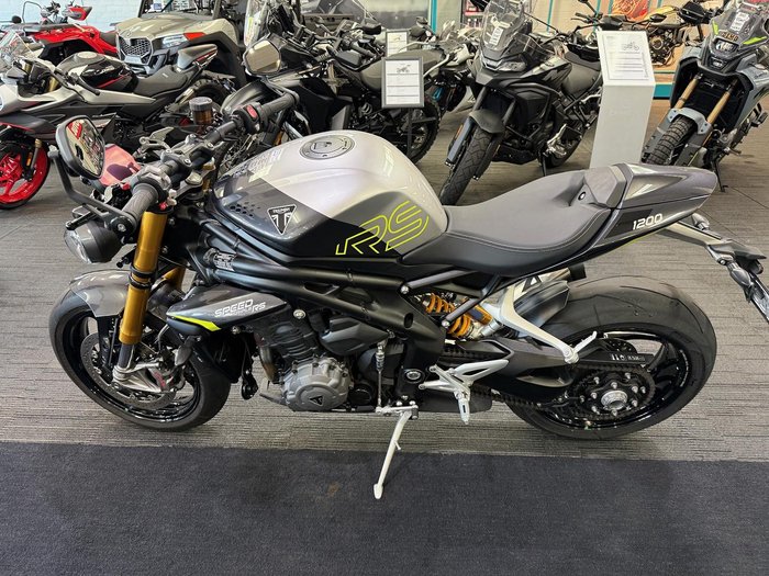 2025 Triumph Speed Triple RS 1200 Speed Triple Silver