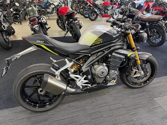 2025 Triumph Speed Triple RS 1200 Speed Triple Silver