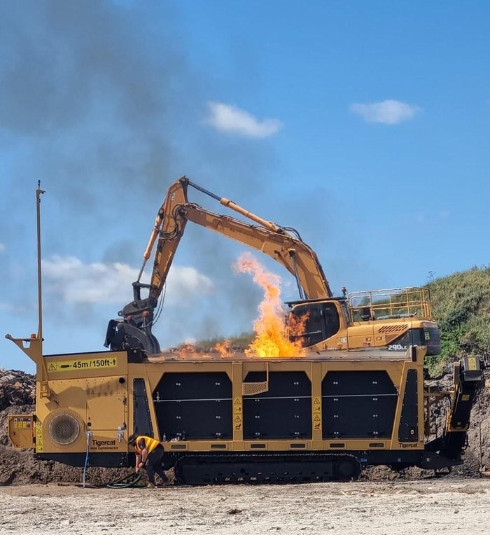 0 Tigercat 6040 Yellow