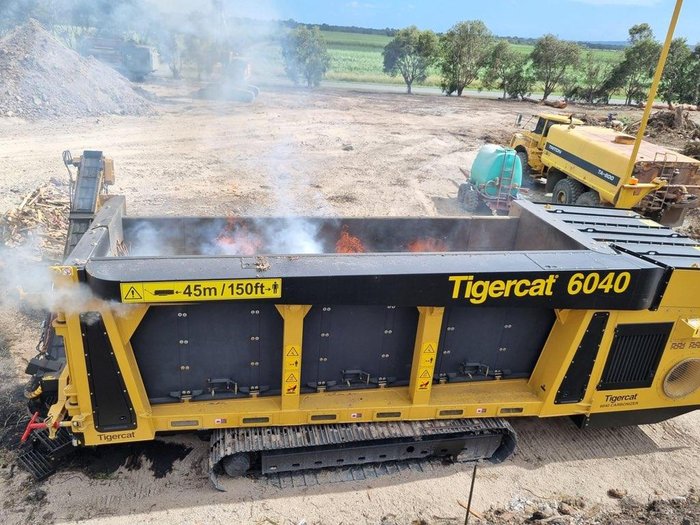 0 Tigercat 6040 Yellow