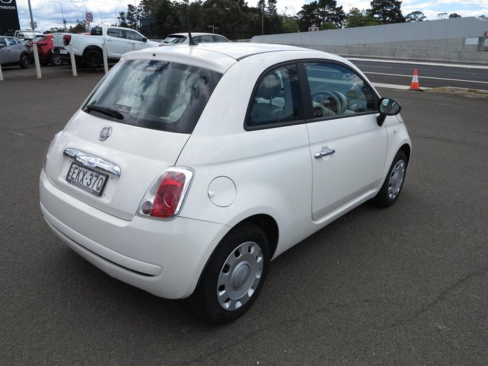 2013 Fiat 500 Pop Series 1 Funk White