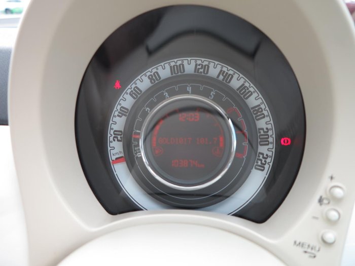 2013 Fiat 500 Pop Series 1 Funk White