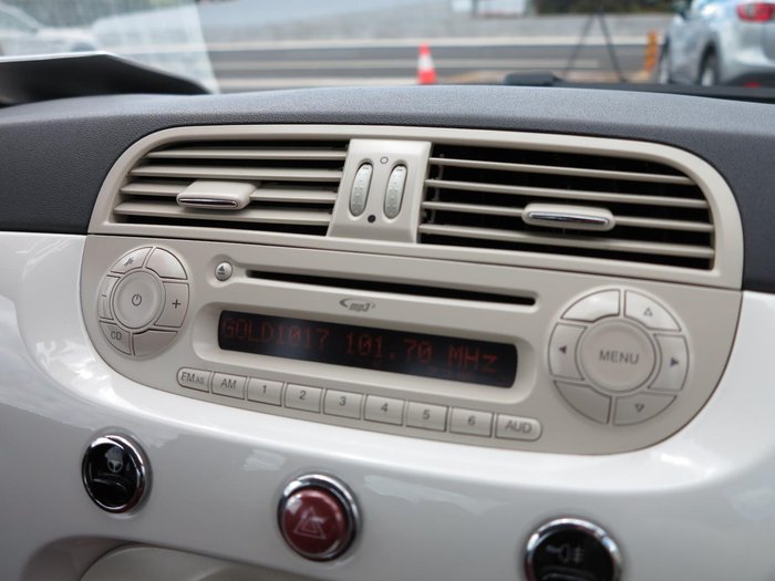 2013 Fiat 500 Pop Series 1 Funk White