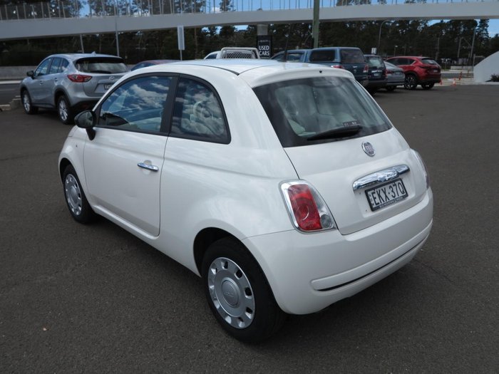 2013 Fiat 500 Pop Series 1 Funk White