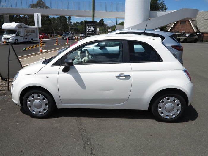 2013 Fiat 500 Pop Series 1 Funk White