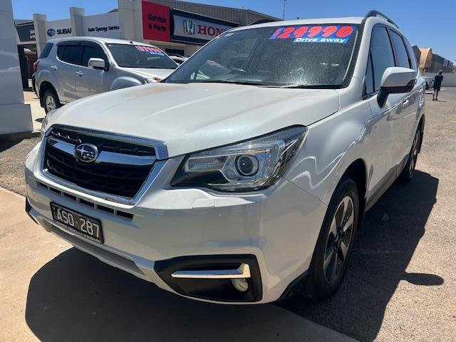 2018 Subaru Forester 2.5i-L Luxury S4 MY18 AWD Crystal White