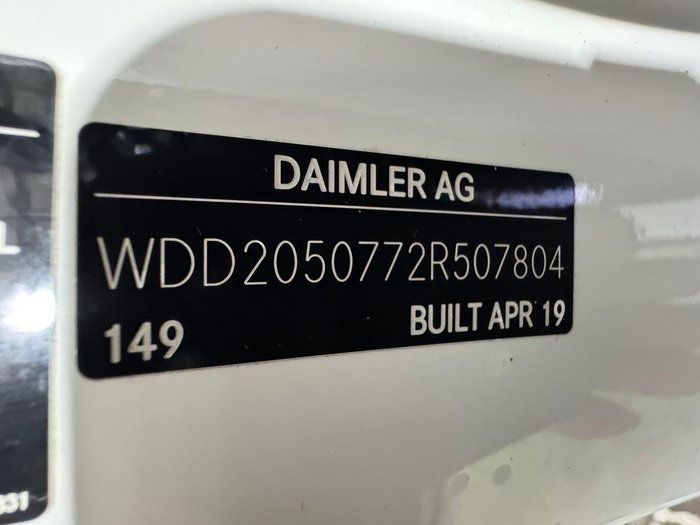 2019 Mercedes-Benz C-Class C200