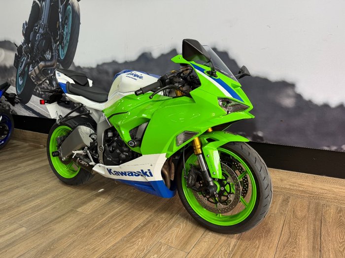 2024 Kawasaki 2024 Kawasaki 636CC NINJA ZX-6R 40th ANNIVERSARY EDITION GREEN