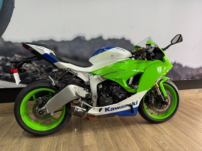 2024 Kawasaki 2024 Kawasaki 636CC NINJA ZX-6R 40th ANNIVERSARY EDITION GREEN