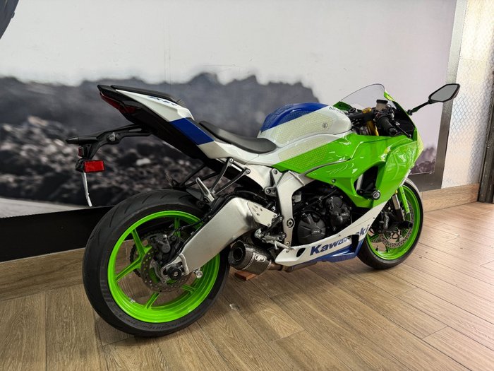 2024 Kawasaki 2024 Kawasaki 636CC NINJA ZX-6R 40th ANNIVERSARY EDITION GREEN