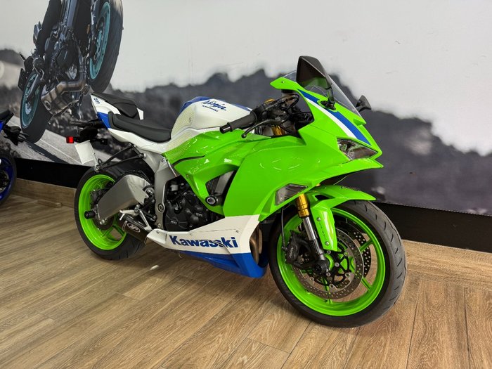 2024 Kawasaki 2024 Kawasaki 636CC NINJA ZX-6R 40th ANNIVERSARY EDITION GREEN