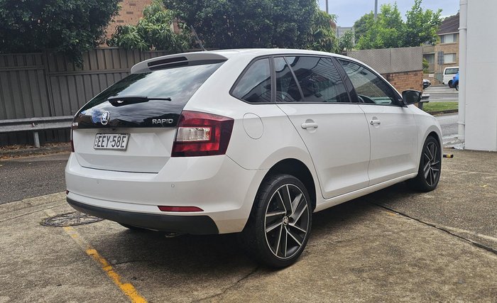 2019 SKODA Rapid NH MY19 Candy White