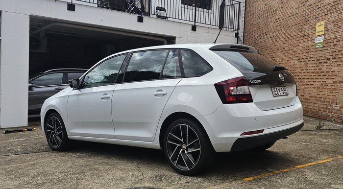 2019 SKODA Rapid NH MY19 Candy White