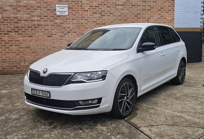 2019 SKODA Rapid NH MY19 Candy White