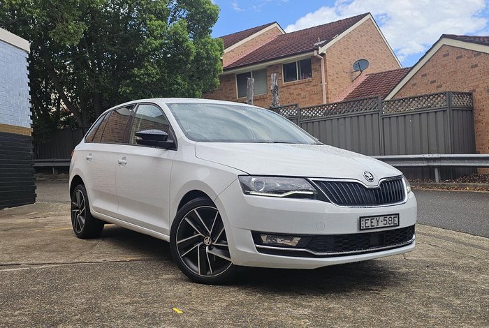 2019 SKODA Rapid NH MY19 Candy White