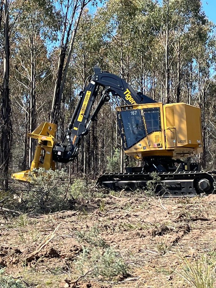 0 Tigercat L822E Yellow