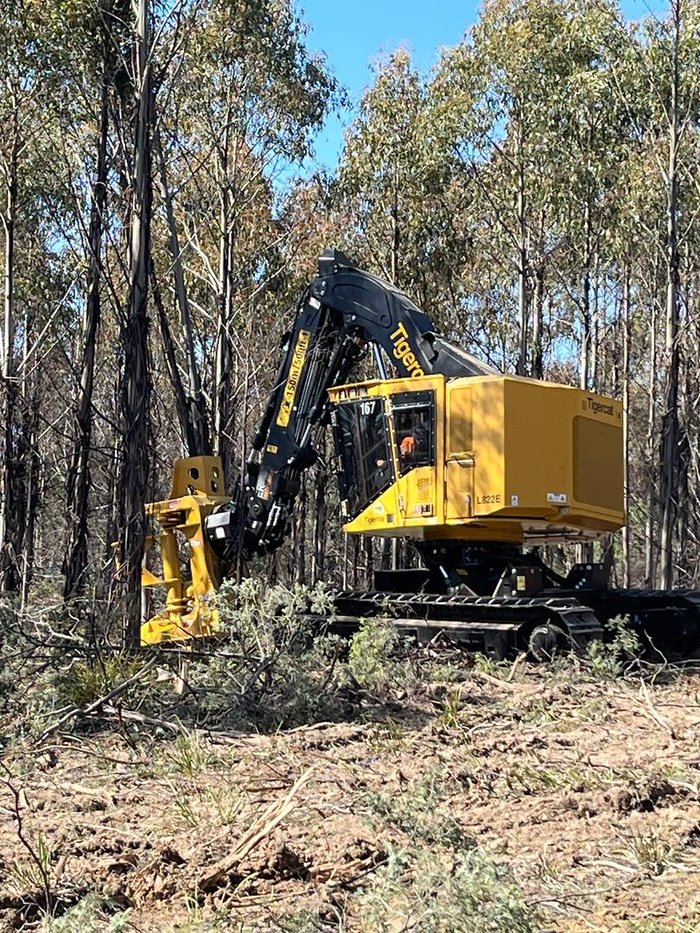 0 Tigercat L822E Yellow