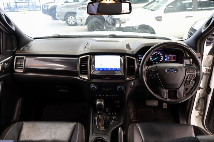 2021 Ford Ranger Wildtrak PX MkIII MY21.75 4X4 Dual Range Arctic White