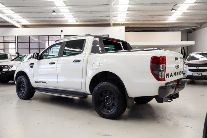 2021 Ford Ranger Wildtrak PX MkIII MY21.75 4X4 Dual Range Arctic White