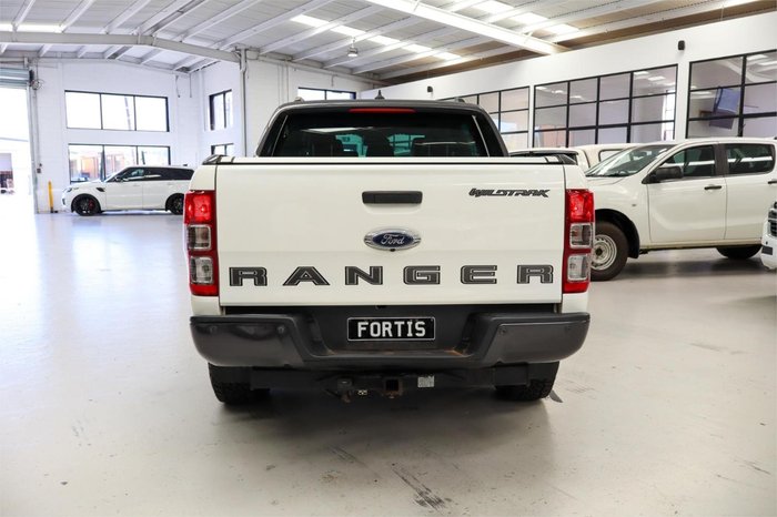 2021 Ford Ranger Wildtrak PX MkIII MY21.75 4X4 Dual Range Arctic White