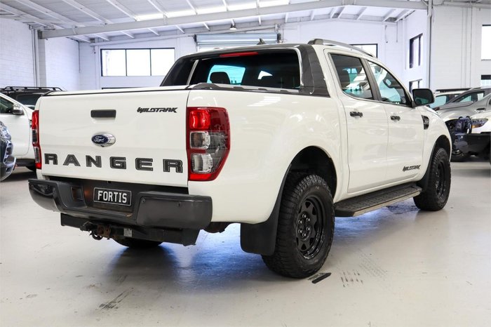 2021 Ford Ranger Wildtrak PX MkIII MY21.75 4X4 Dual Range Arctic White