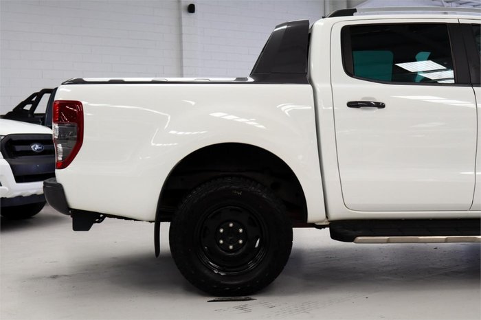 2021 Ford Ranger Wildtrak PX MkIII MY21.75 4X4 Dual Range Arctic White