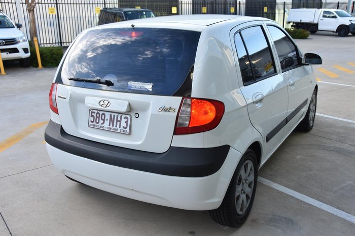 2008 Hyundai Getz SX TB MY07 Noble White