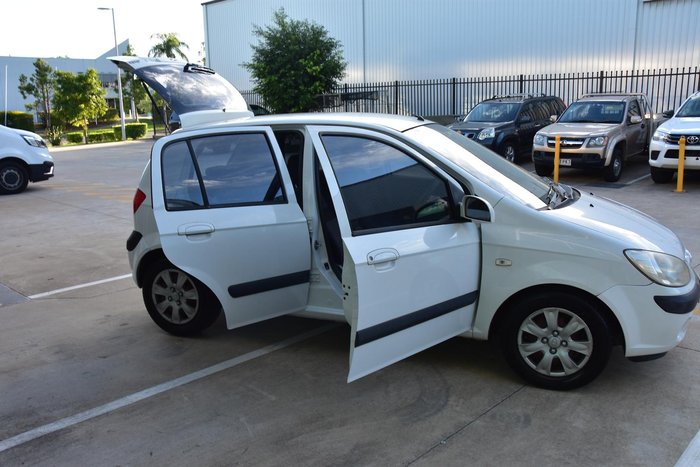 2008 Hyundai Getz SX TB MY07 Noble White