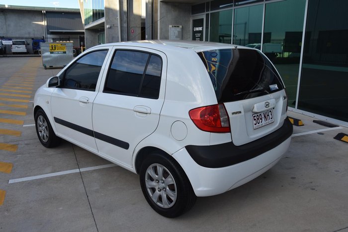 2008 Hyundai Getz SX TB MY07 Noble White
