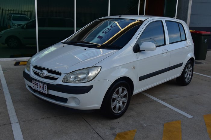 2008 Hyundai Getz SX TB MY07 Noble White