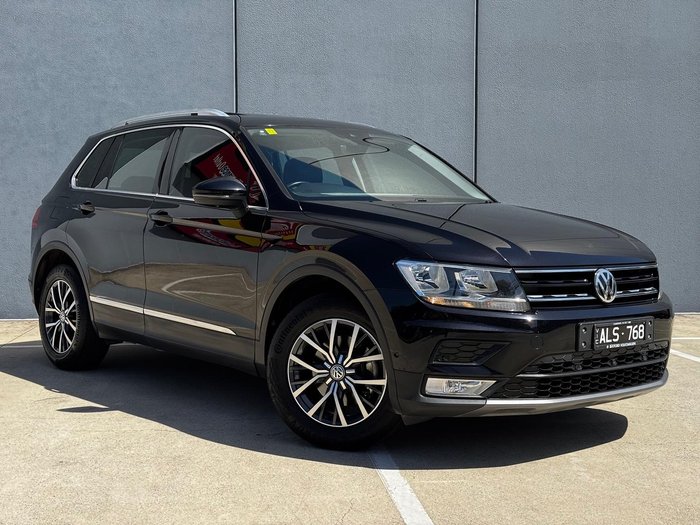 2016 Volkswagen Tiguan 110TSI Comfortline 5N MY17 Deep Black