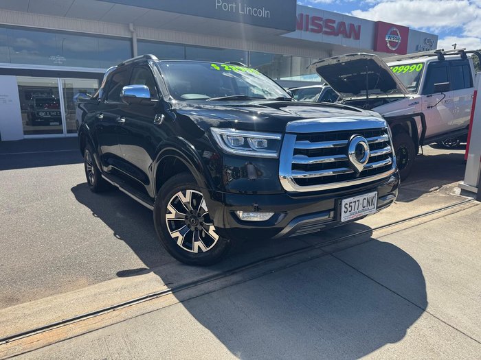 2021 GWM Ute Cannon-X NPW 4X4 Dual Range Crystal Black