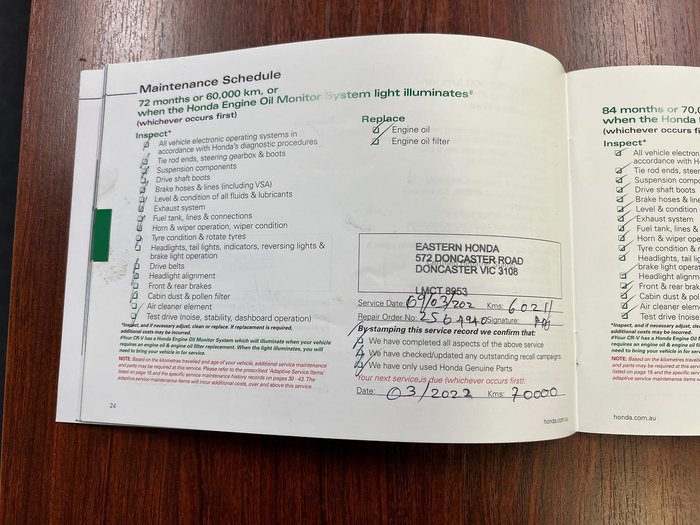 2018 Honda CR-V VTi-S RW MY18 Brilliant Sporty Blue