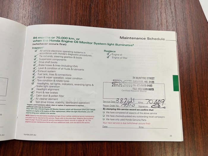 2018 Honda CR-V VTi-S RW MY18 Brilliant Sporty Blue