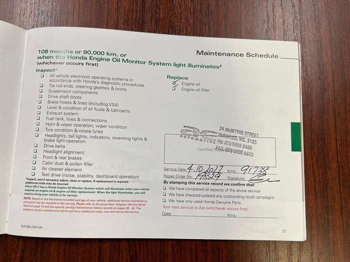 2018 Honda CR-V VTi-S RW MY18 Brilliant Sporty Blue